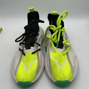 SIA Collective SSR V2 LOW Wimbledon Men’s Size 13 White Neon Knit Sneakers